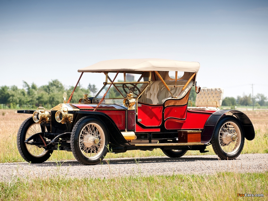 Images of Rolls-Royce Silver Ghost Balloon Car Roadster 1910 (1024 x 768)