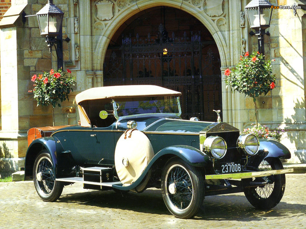 Images of Rolls-Royce Silver Ghost 40/50 Piccadilly Roadster by Brewster 1921 (1024 x 768)