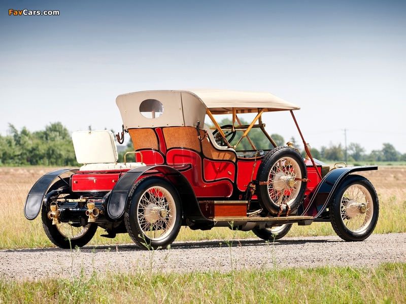 Images of Rolls-Royce Silver Ghost Balloon Car Roadster 1910 (800 x 600)