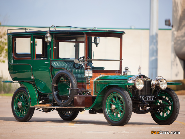 Rolls-Royce Silver Ghost 40/50 HP Limousine by Rippon Brothers 1907 wallpapers (640 x 480)