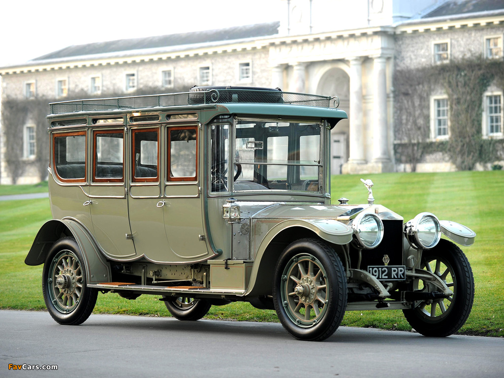 Rolls-Royce Silver Ghost 40/50 HP Double Pullman Limousine by Barker 1912 wallpapers (1024 x 768)