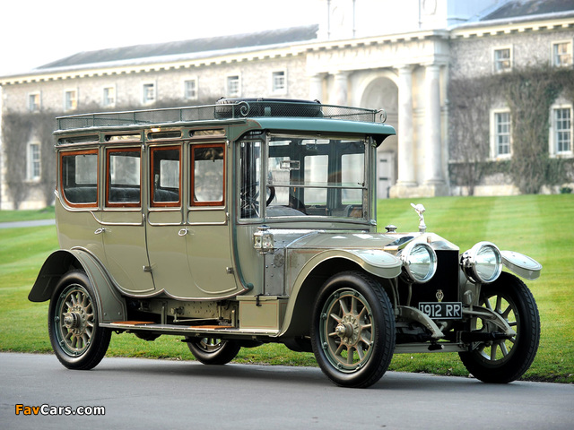 Rolls-Royce Silver Ghost 40/50 HP Double Pullman Limousine by Barker 1912 wallpapers (640 x 480)