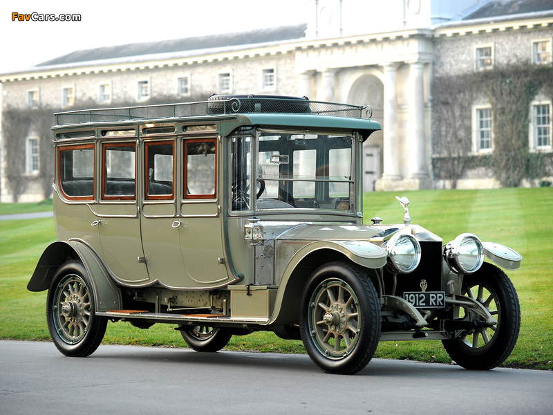 Rolls-Royce Silver Ghost 40/50 HP Double Pullman Limousine by Barker 1912 wallpapers (800 x 600)