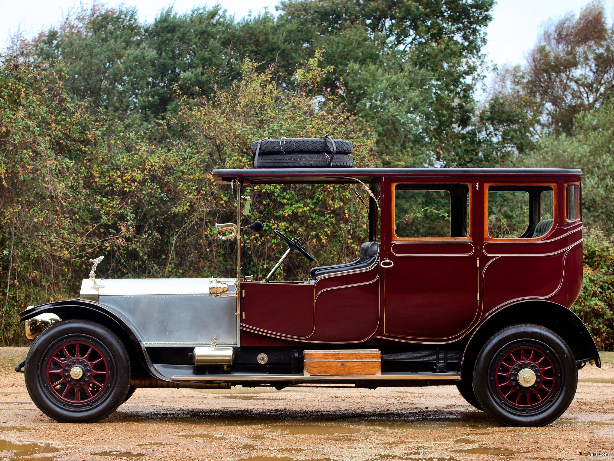 Rolls-Royce Silver Ghost Open Drive Limousine by Fox & Bodman 1913 wallpapers (2048 x 1536)