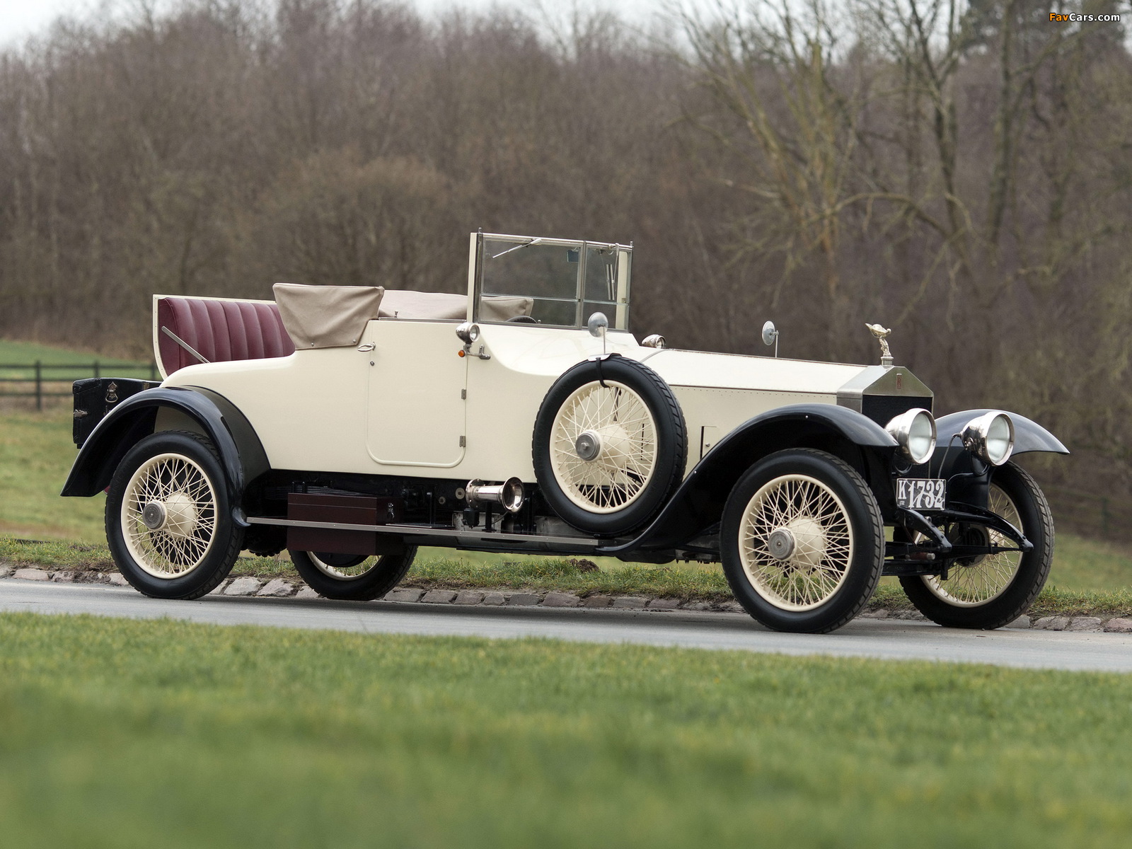 Rolls-Royce Silver Ghost 40/50 HP Drophead Coupe by Windovers (32SG) 1921 wallpapers (1600 x 1200)