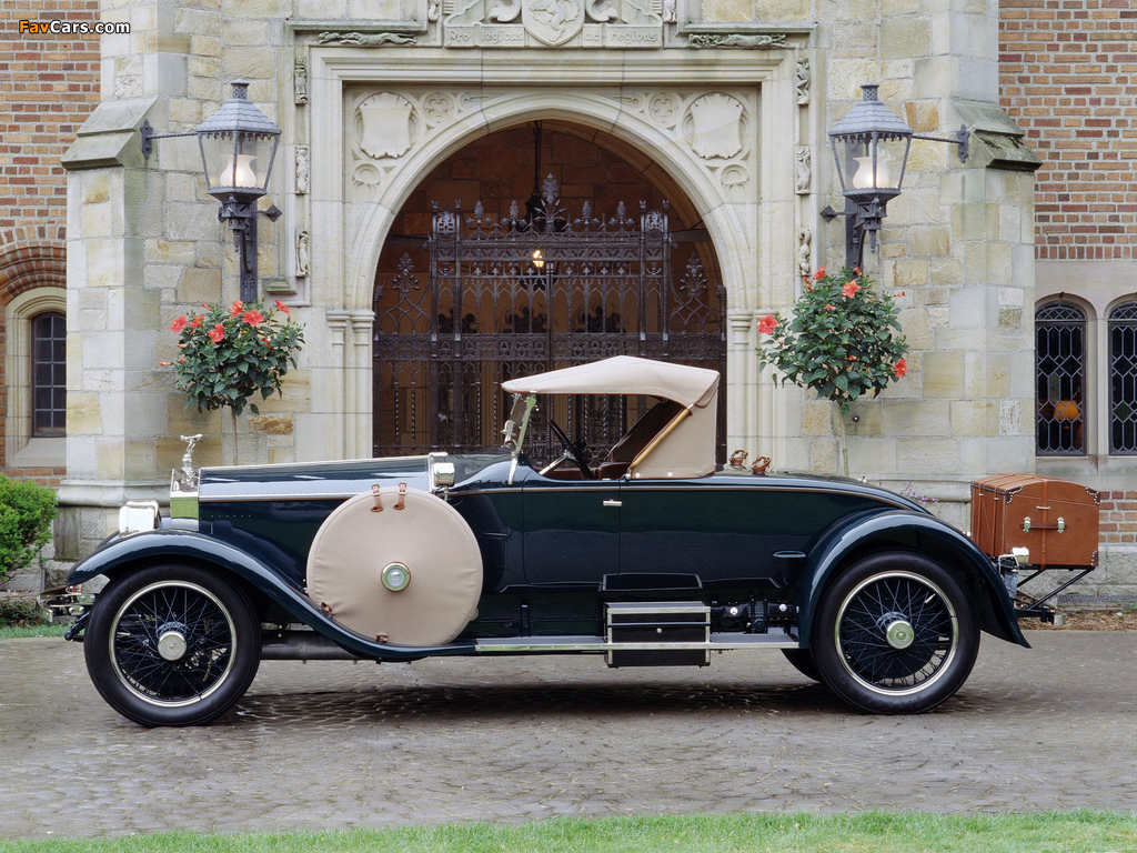 Rolls-Royce Silver Ghost 40/50 Piccadilly Roadster by Brewster 1921 wallpapers (1024 x 768)