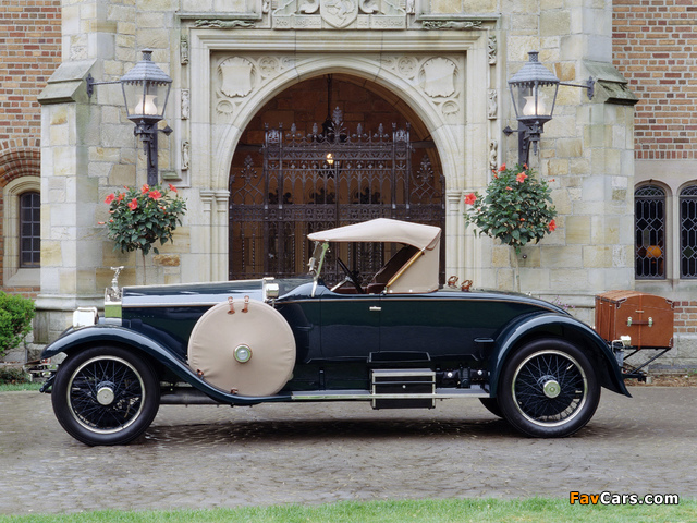 Rolls-Royce Silver Ghost 40/50 Piccadilly Roadster by Brewster 1921 wallpapers (640 x 480)