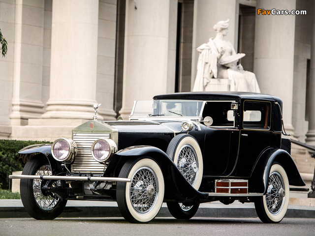 Rolls-Royce Silver Ghost Special Riviera Town Brougham by Brewster 1926 wallpapers (640 x 480)