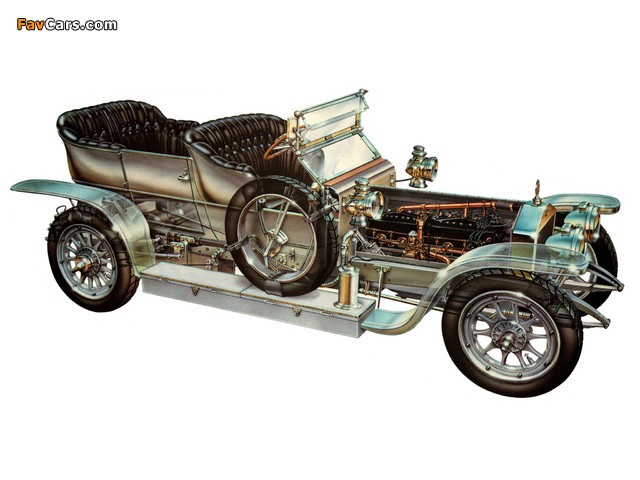 Rolls-Royce Silver Ghost Touring 1907 wallpapers (640 x 480)