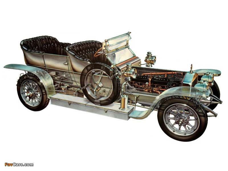 Rolls-Royce Silver Ghost Touring 1907 wallpapers (800 x 600)