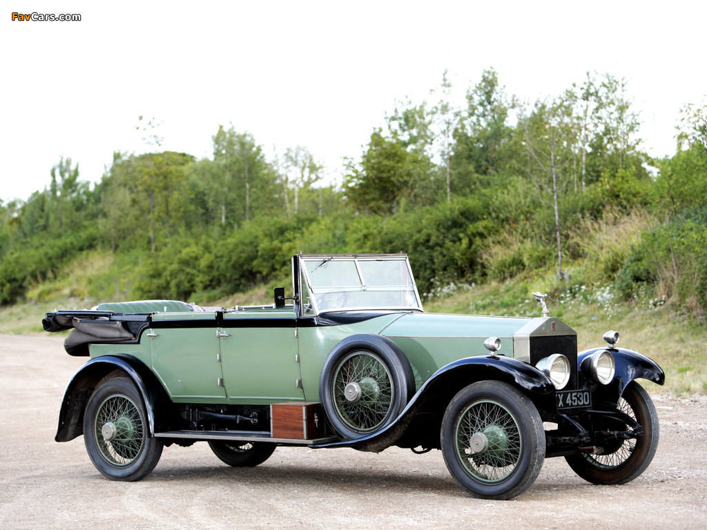 Rolls-Royce Silver Ghost 40/50 Cabriolet by Windovers 1924 wallpapers (1024 x 768)