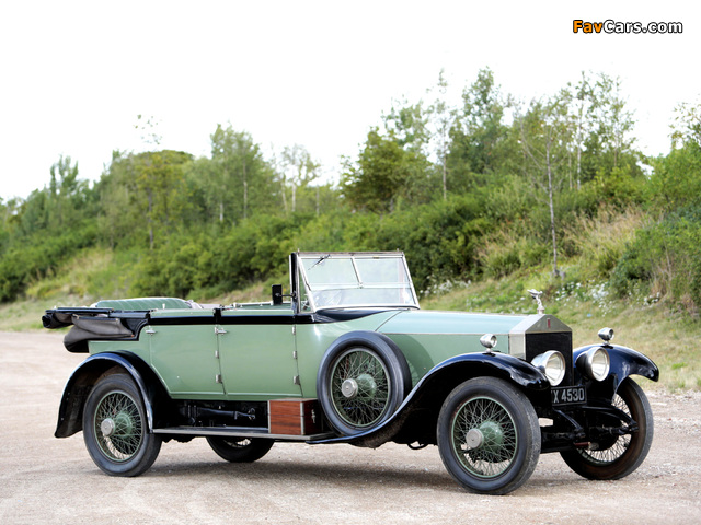 Rolls-Royce Silver Ghost 40/50 Cabriolet by Windovers 1924 wallpapers (640 x 480)