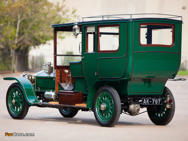 Rolls-Royce Silver Ghost 40/50 Limousine by Rippon Bros. Ltd 1907 wallpapers (640 x 480)