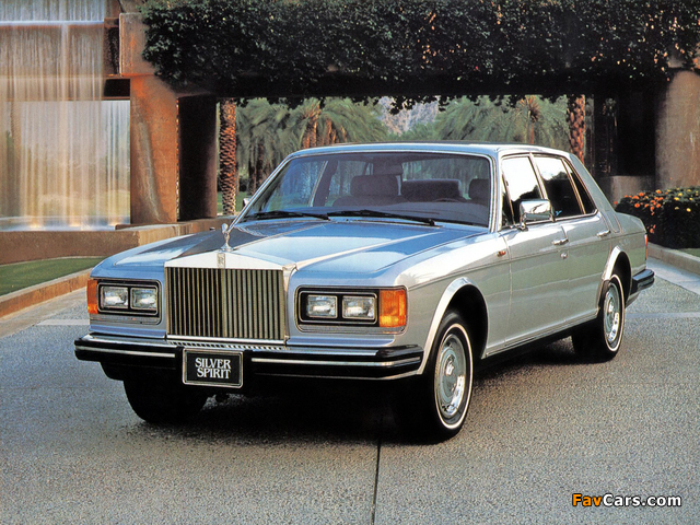 Rolls-Royce Silver Spirit US-spec 1980–89 pictures (640 x 480)