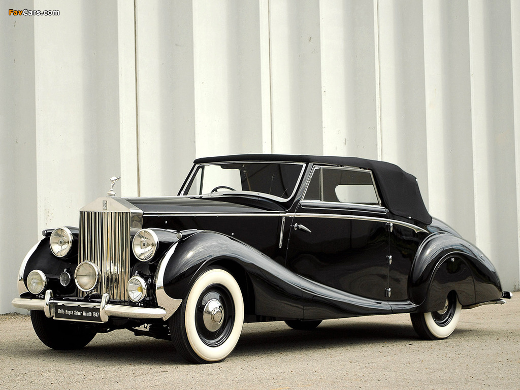 Images of Rolls-Royce Silver Wraith Drophead Coupe by Franay 1947 (1024 x 768)