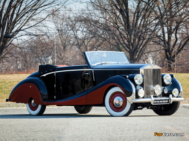 Rolls-Royce Silver Wraith Drophead Coupe by Franay 1947 images (640 x 480)