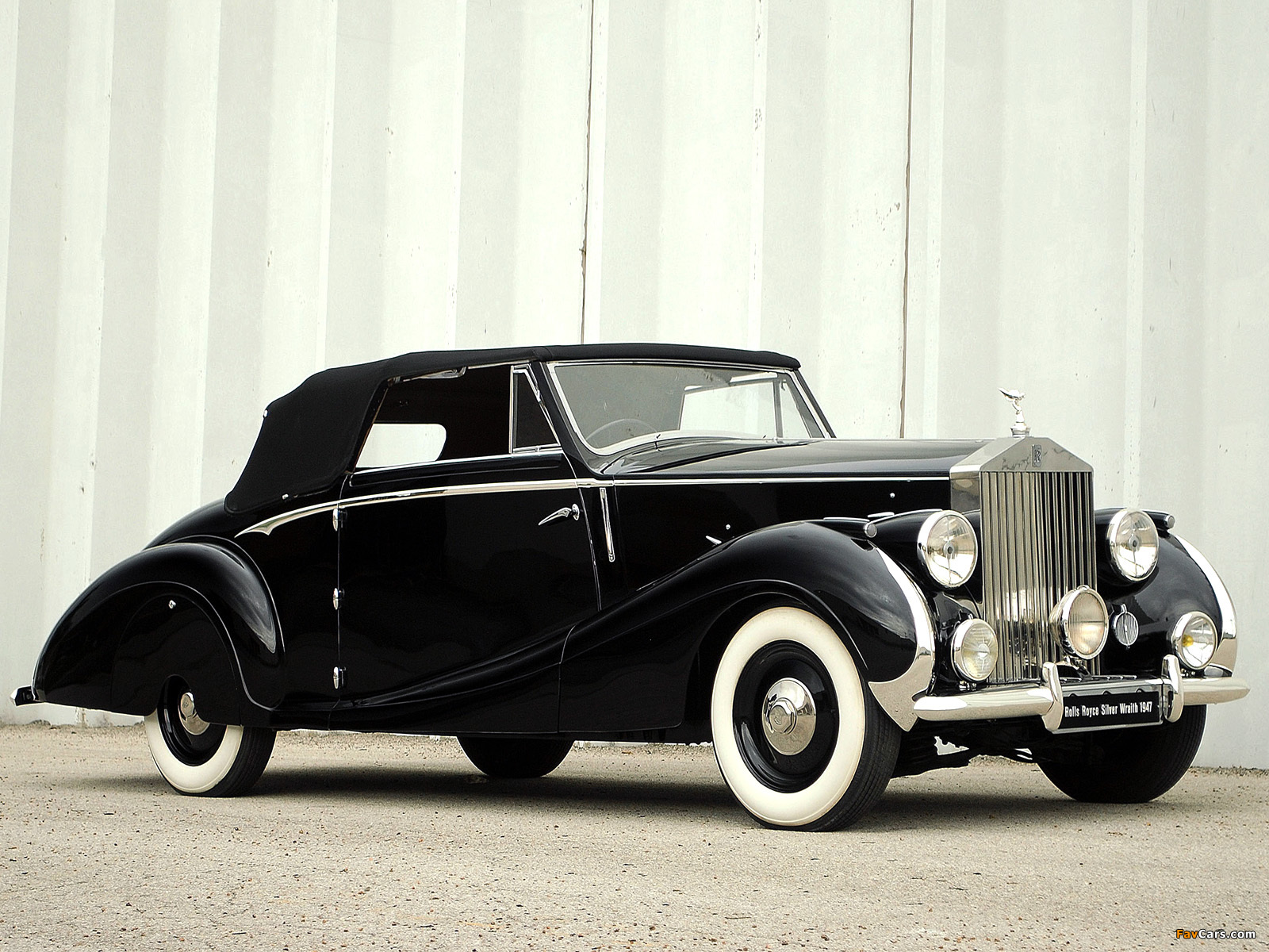 Rolls-Royce Silver Wraith Drophead Coupe by Franay 1947 images (1600 x 1200)