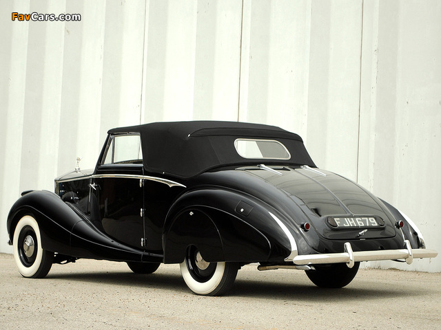 Rolls-Royce Silver Wraith Drophead Coupe by Franay 1947 pictures (640 x 480)