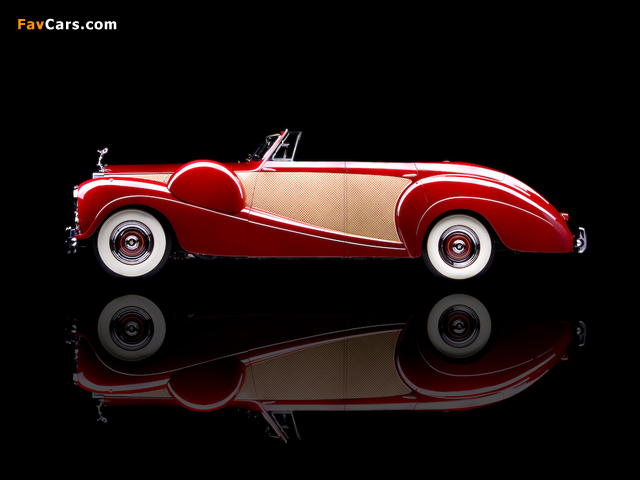 Rolls-Royce Silver Wraith Cabriolet 1946–59 wallpapers (640 x 480)