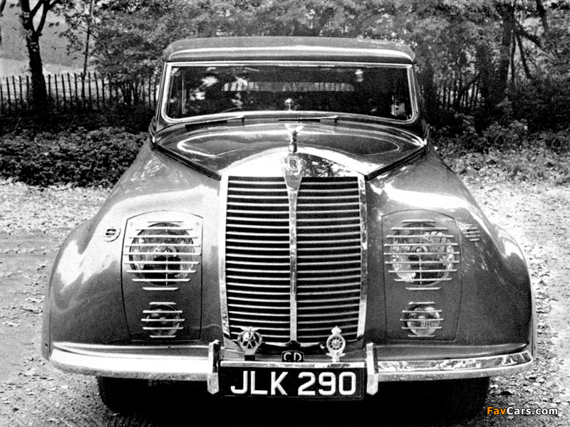 Rolls-Royce Silver Wraith Sedanca de Ville by Hooper (#9278) 1947 wallpapers (800 x 600)