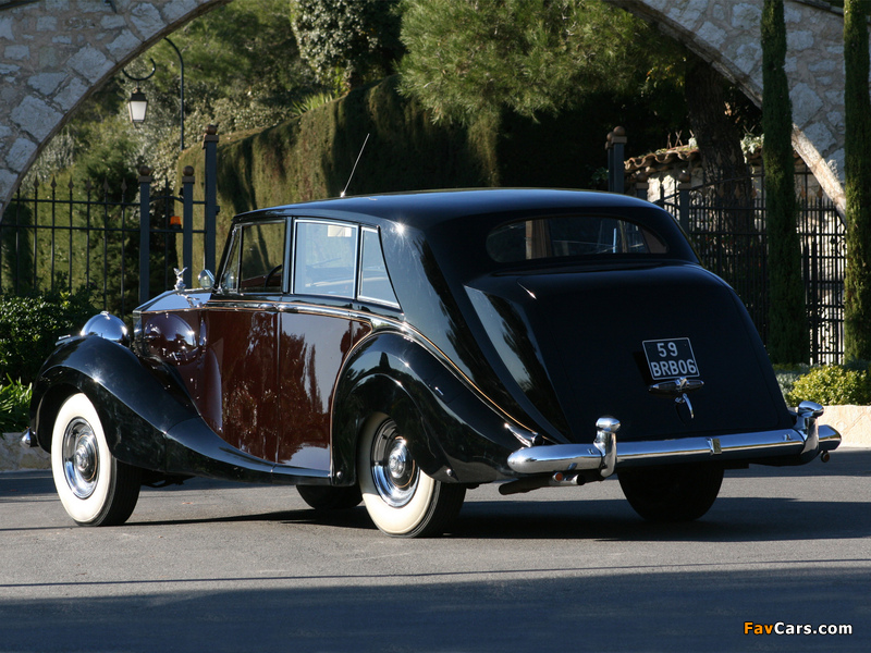 Rolls-Royce Silver Wraith Limousine by Hooper & Co 1953 wallpapers (800 x 600)