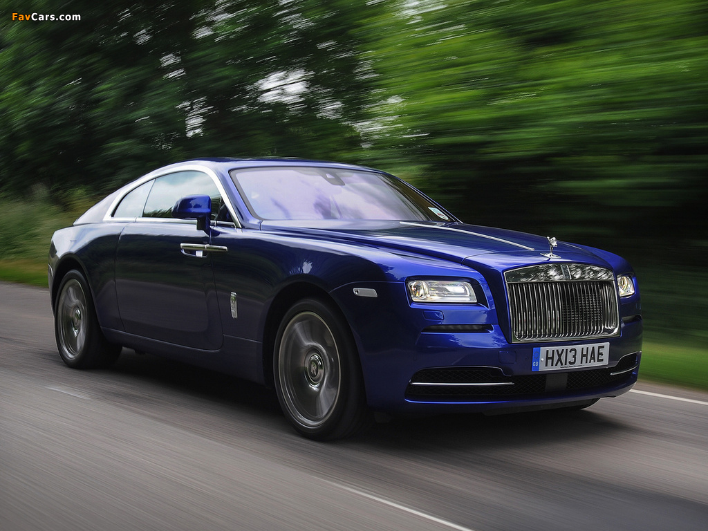 Rolls-Royce Wraith UK-spec 2013 wallpapers (1024 x 768)