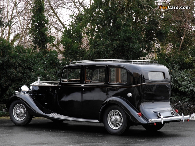 Rolls-Royce Wraith Limousine 1938 wallpapers (640 x 480)