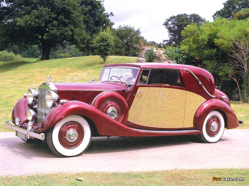 Rolls-Royce Wraith Sedanca de Ville by Nutting 1939 wallpapers (800 x 600)