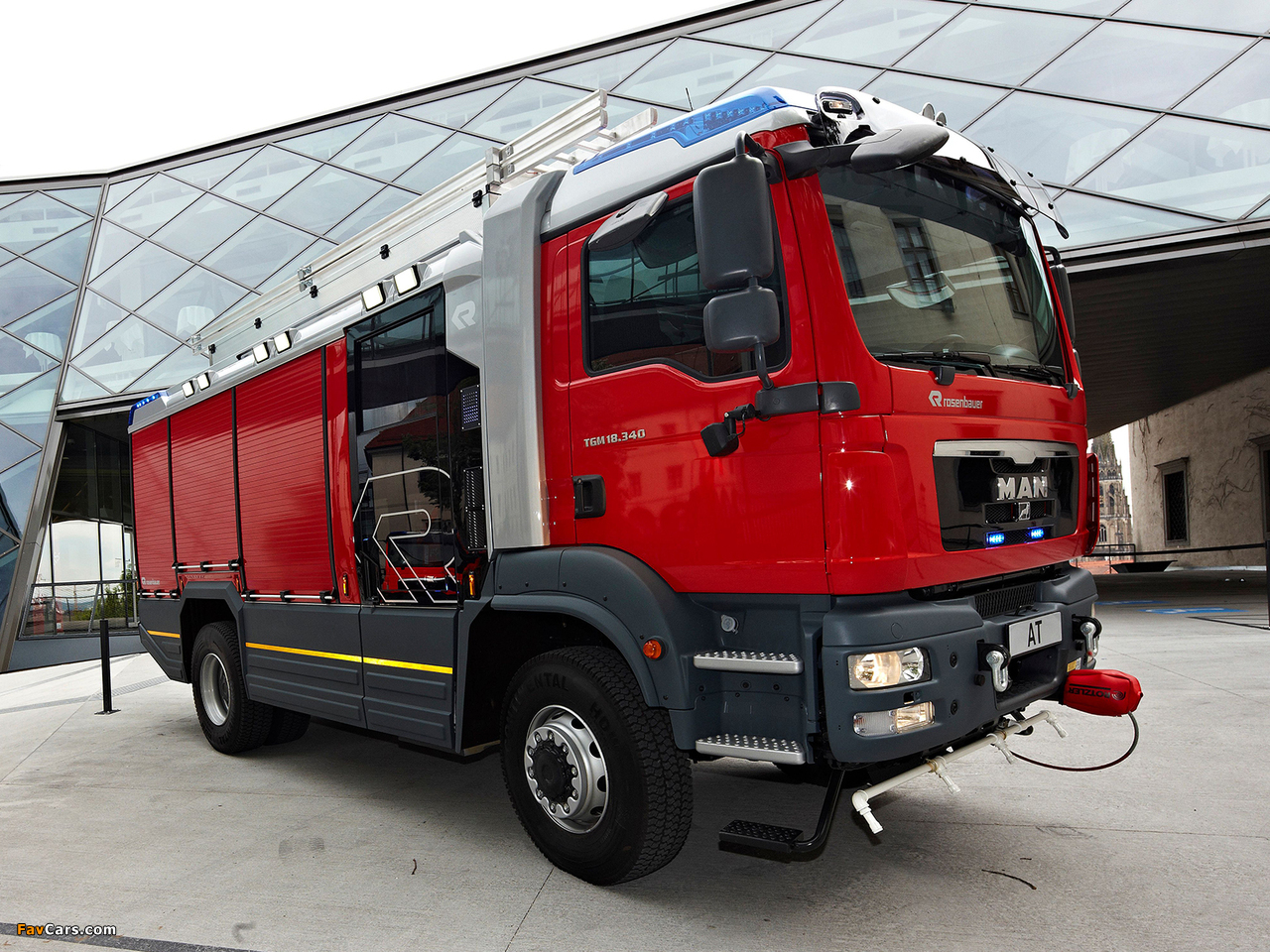 Rosenbauer MAN TGM 18.340 AT RLFA 2005 pictures (1280 x 960)