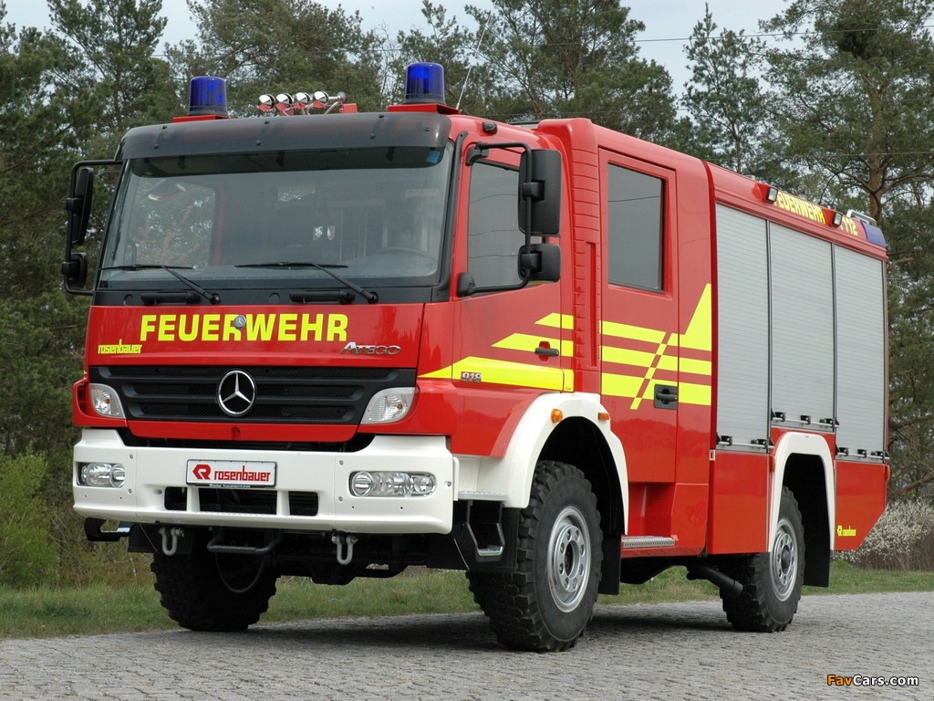 Rosenbauer Mercedes-Benz Atego 918 Feuerwehr 2005 images (1024 x 768)