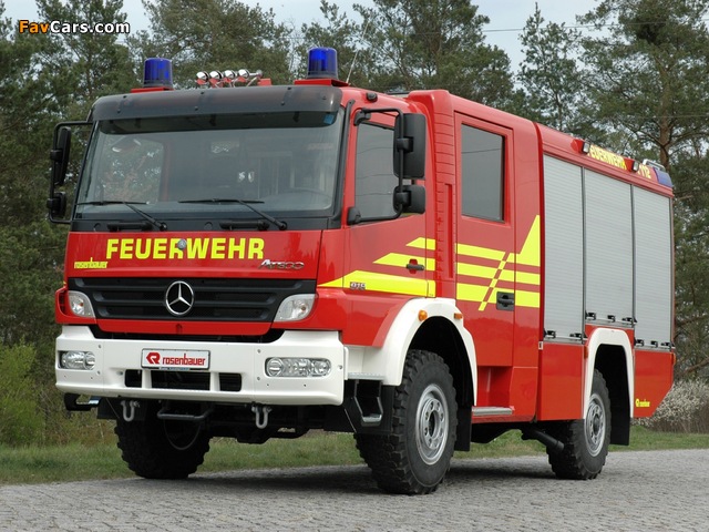 Rosenbauer Mercedes-Benz Atego 918 Feuerwehr 2005 images (640 x 480)