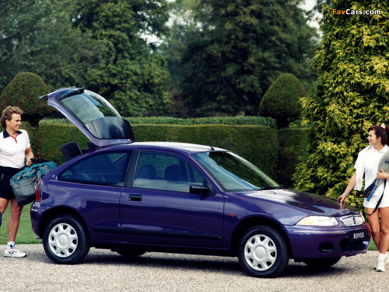 Pictures of Rover 200 3-door (R3) 1995–99 (800 x 600)