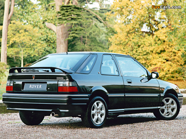 Rover 220GSi Turbo 1993–97 wallpapers (640 x 480)