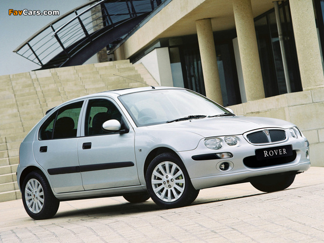 Rover 25 5-door 1999–2004 photos (640 x 480)