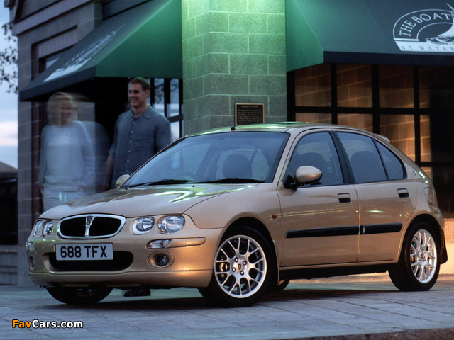 Rover 25 5-door 1999–2004 photos (640 x 480)