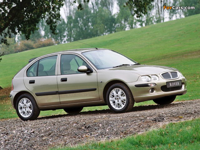 Rover 25 5-door 1999–2004 photos (640 x 480)