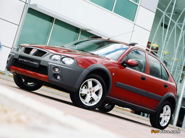 Rover 25 Streetwise 5-door 2003–04 wallpapers (640 x 480)