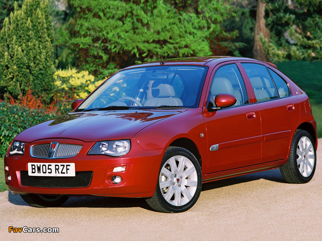 Rover 25 5-door 2004–05 images (640 x 480)