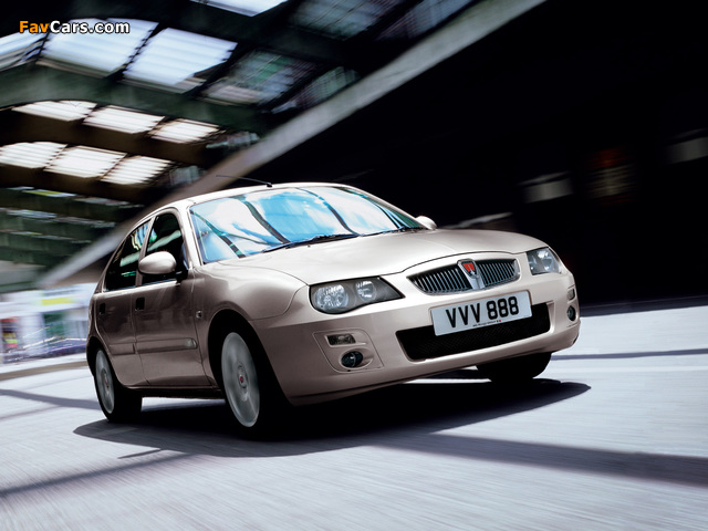 Rover 25 5-door 2004–05 pictures (640 x 480)