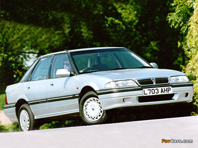 Photos of Rover 420SLi (R8) 1990–95 (640 x 480)