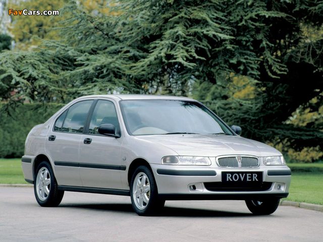Rover 400 Sedan (HH-R) 1995–99 photos (640 x 480)