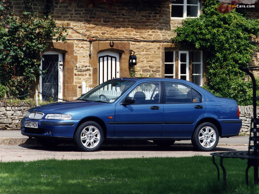 Rover 400 Sedan (HH-R) 1995–99 pictures (1024 x 768)