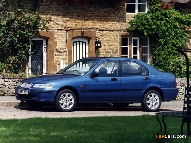 Rover 400 Sedan (HH-R) 1995–99 pictures (640 x 480)