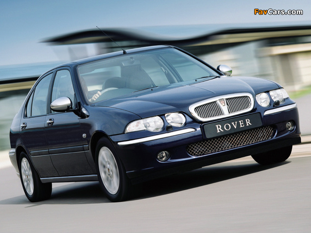 Rover 45 Sedan 1999–2004 photos (640 x 480)