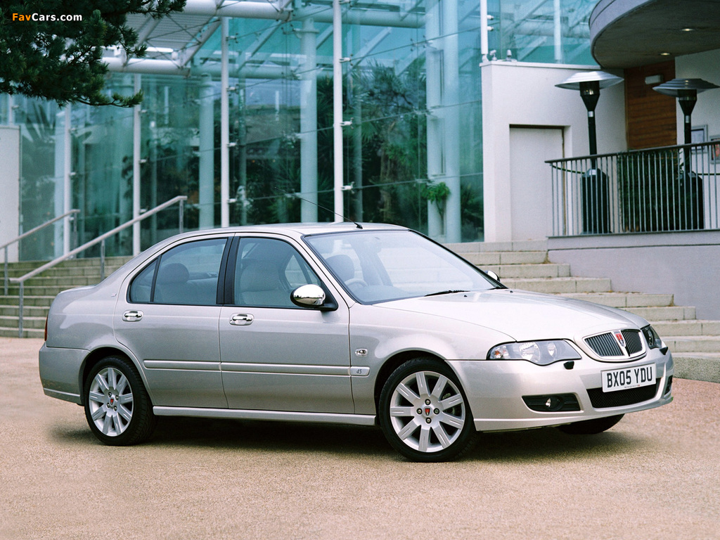 Rover 45 Sedan 2004–05 pictures (1024 x 768)