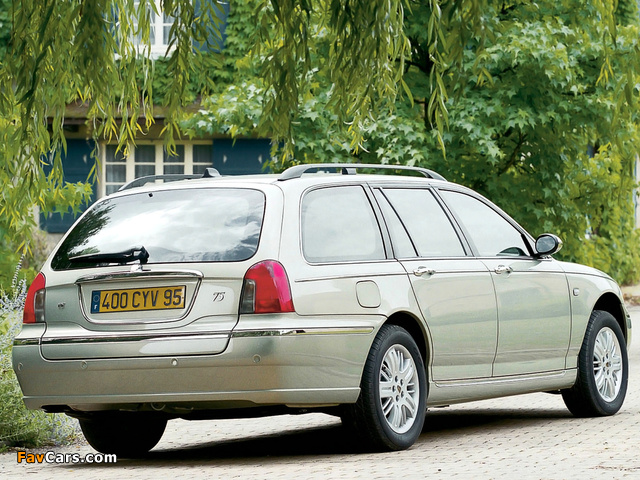 Images of Rover 75 Tourer EU-spec 2001–03 (640 x 480)