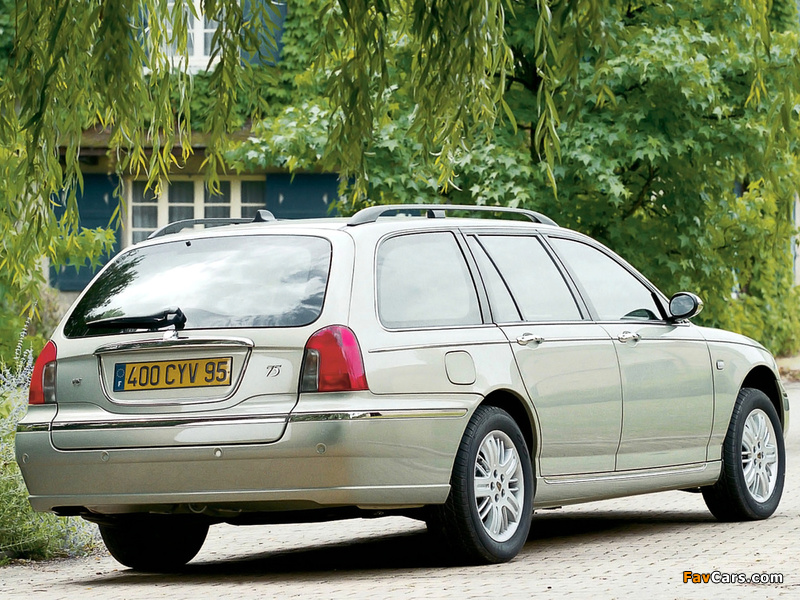 Images of Rover 75 Tourer EU-spec 2001–03 (800 x 600)