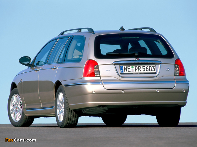 Rover 75 Tourer EU-spec 2001–03 photos (640 x 480)