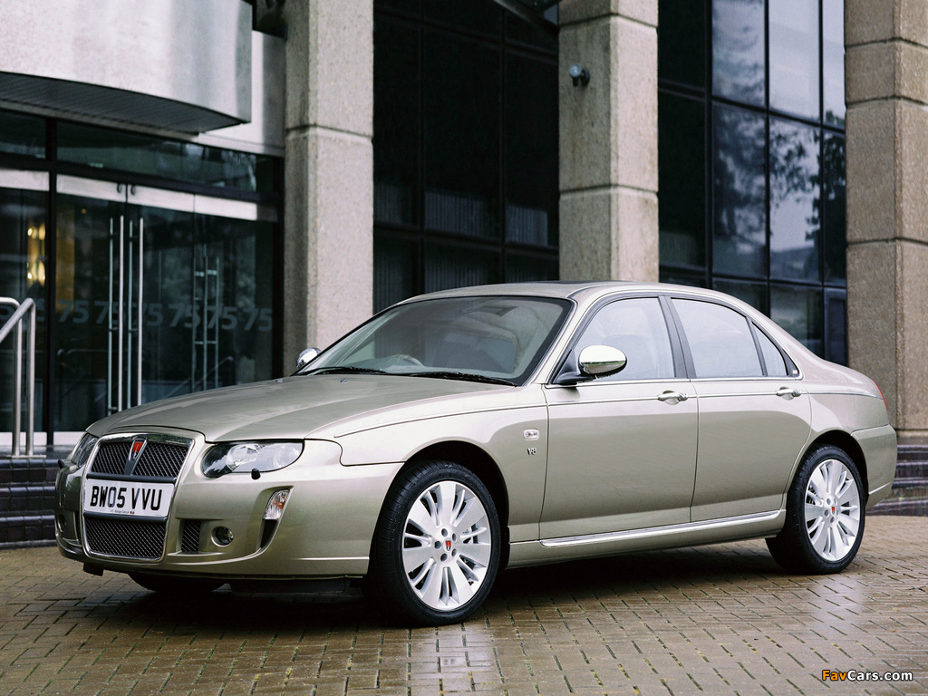 Rover 75 V8 2004–05 wallpapers (1024 x 768)