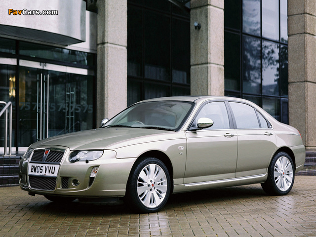 Rover 75 V8 2004–05 wallpapers (640 x 480)